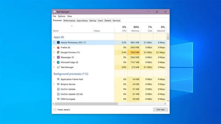 Sử Dụng Task Manager Để Tắt Sử Dụng Task Manager Để Tắt