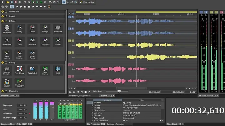 Phần Mềm Hỗ Trợ Thu Âm Trên Máy Tính Sound Forge Phần Mềm Hỗ Trợ Thu Âm Trên Máy Tính Sound Forge