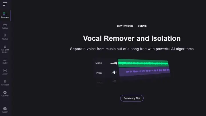 Vocalremover.org Vocalremover.org