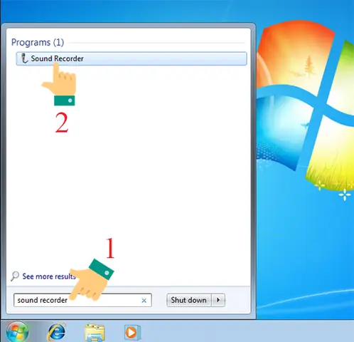 Trên Windows 7 Trên Windows 7