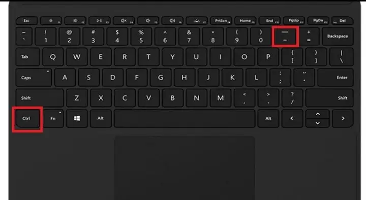 Dùng Bàn Phím Để Thu Nhỏ, Phóng To Màn Hình Laptop