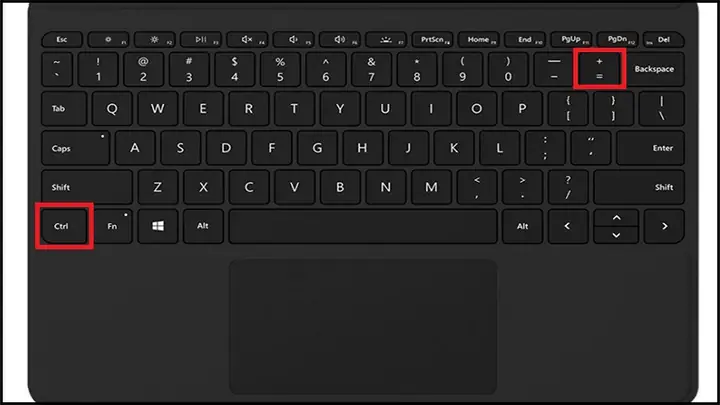 - Dùng Bàn Phím Để Thu Nhỏ, Phóng To Màn Hình Laptop