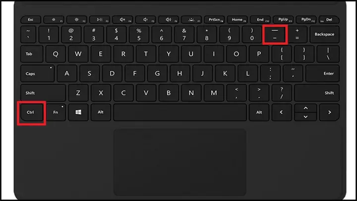 - Dùng Bàn Phím Để Thu Nhỏ, Phóng To Màn Hình Laptop