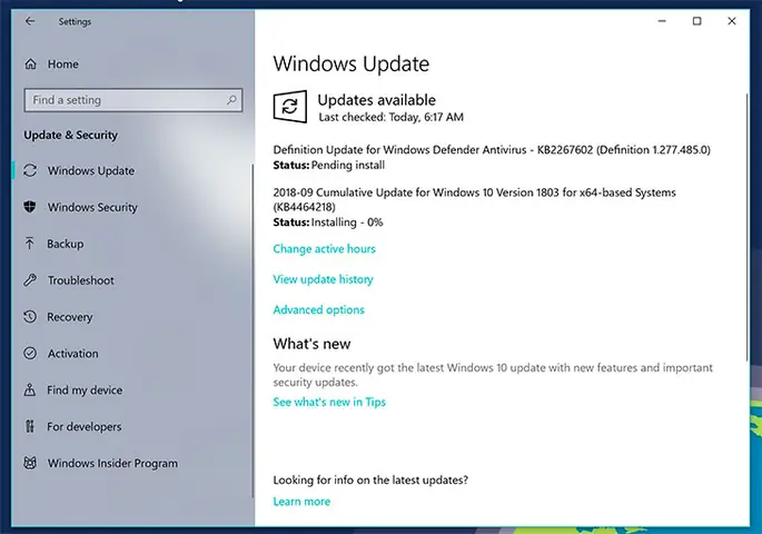 4cập Nhật Driver Bằng Tính Năng Windows Update