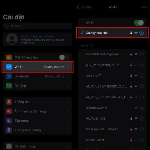 Cách Tìm Mật Khẩu Wifi Trên Điện Thoại Iphone