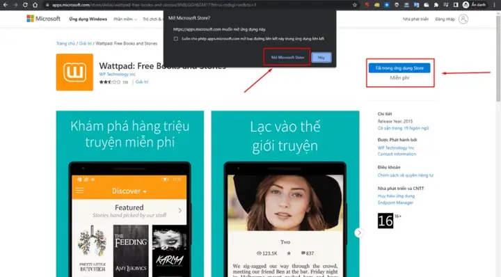 Lưu Ý Khi Sử Dụng Wattpad Trên Máy Tính
