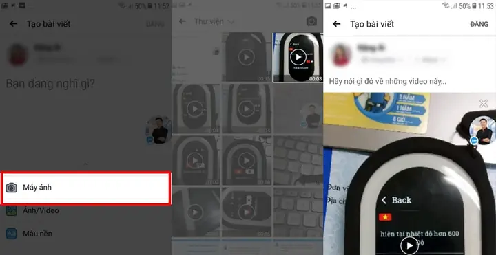 Cách Đăng Video Lên Facebook Bằng Điện Thoại