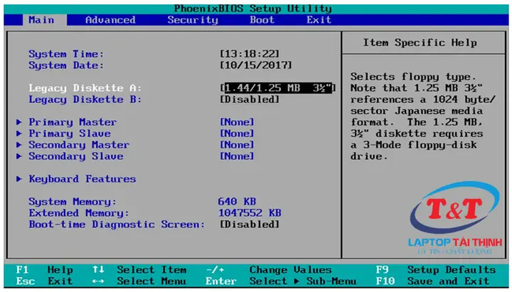 Hướng Dẫn Sử Dụng Bios Laptop Hp