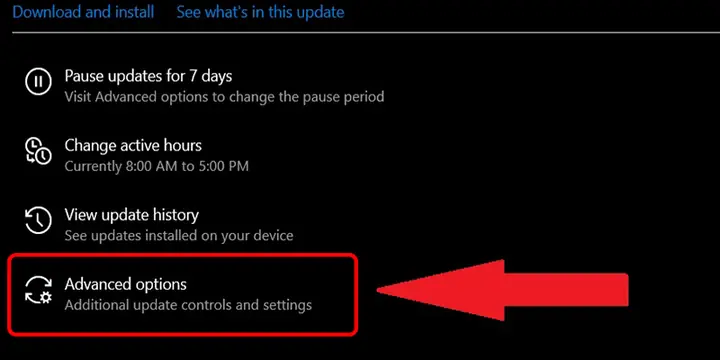 Tắt Một Số Tùy Chọn Của Windows Update