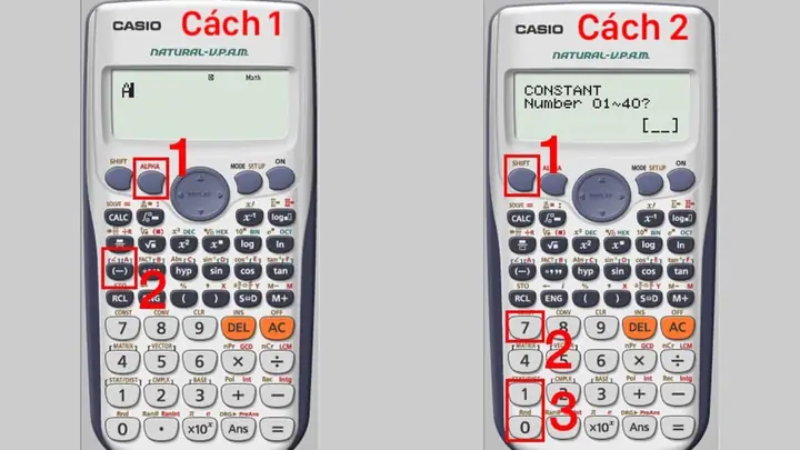 Viết Chữ A Trên Máy Tính Casio