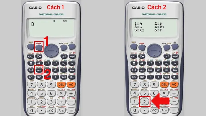 Viết Chữ B Trên Máy Tính Casio
