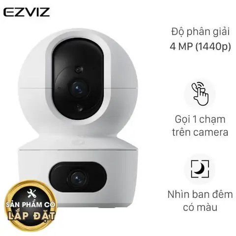Camera Ip 360 Độ 4mp Ezviz Ty7 Dual