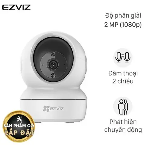Camera Ip 360 Độ 2mp Ezviz C6n
