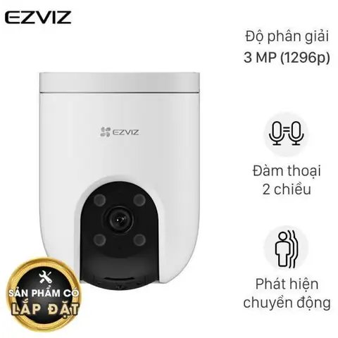 Camera Ip Ngoài Trời 360 Độ 3mp Ezviz H8c Pro