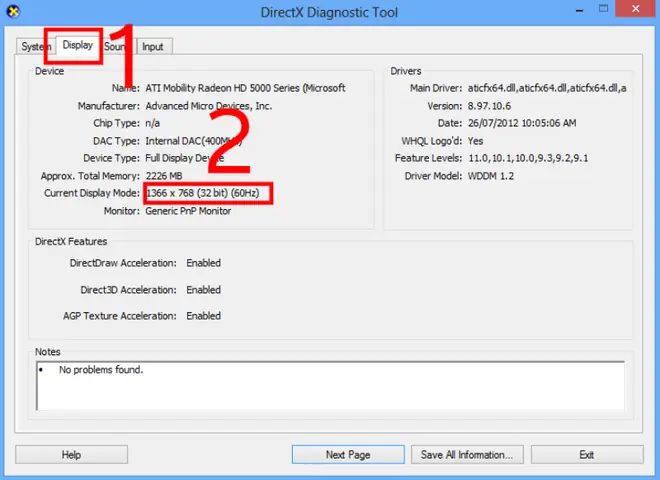 - Kiểm Tra Bằng Lệnh "dxdiag" Trong Hộp Thoại Run