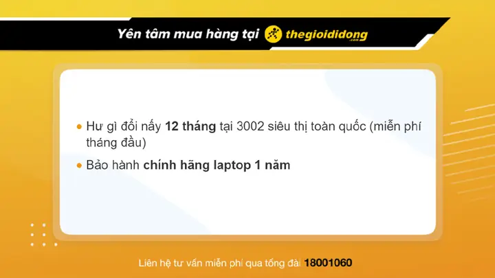 Chính Sách Bảo Hành Khi Mua Laptop Tại Thế Giới Di Động