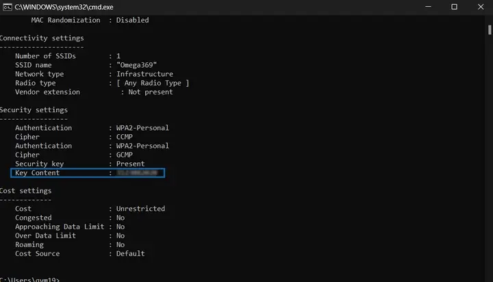 Cách 2: Sử Dụng Lệnh Command Prompt (cmd) Để Xem Mật Khẩu Wi-fi Cách 2: Sử Dụng Lệnh Command Prompt (cmd) Để Xem Mật Khẩu Wi-fi