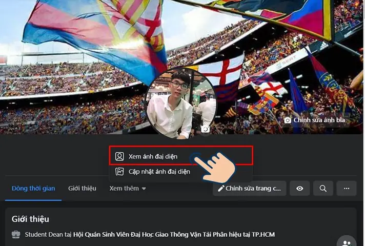 Xoá Ảnh Đại Diện Facebook Trên Máy Tính