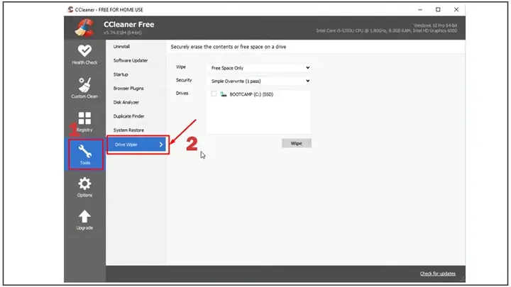 Cách Xóa Hết Dữ Liệu Trên Máy Tính Bằng Phần Mềm Ccleaner Cách Xóa Hết Dữ Liệu Trên Máy Tính Bằng Phần Mềm Ccleaner