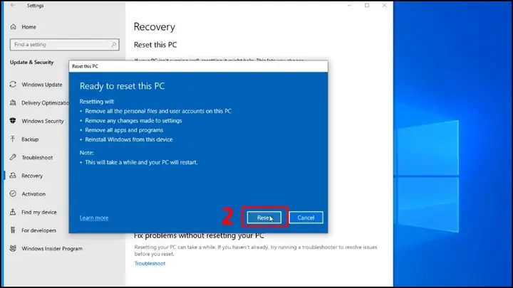 Cách Xóa Hết Dữ Liệu Trên Máy Tính Win 10 Bằng Reset Cách Xóa Hết Dữ Liệu Trên Máy Tính Win 10 Bằng Reset