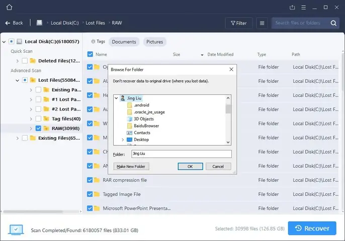 Khôi Phục File Đã Xóa Trên Máy Tính Bằng Phần Mềm Easeus Khôi Phục File Đã Xóa Trên Máy Tính Bằng Phần Mềm Easeus