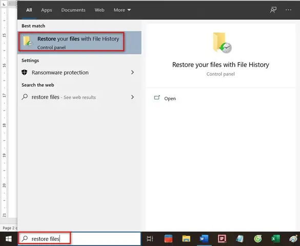 Cách Khôi Phục File Đã Xóa Trên Máy Tính Bằng Tính Năng File History Cách Khôi Phục File Đã Xóa Trên Máy Tính Bằng Tính Năng File History