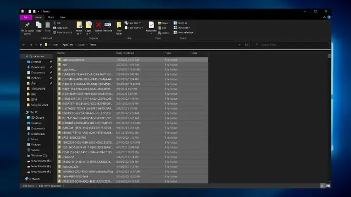 Xóa File Rác Trên Máy Tính Trong Thư Mục Temp