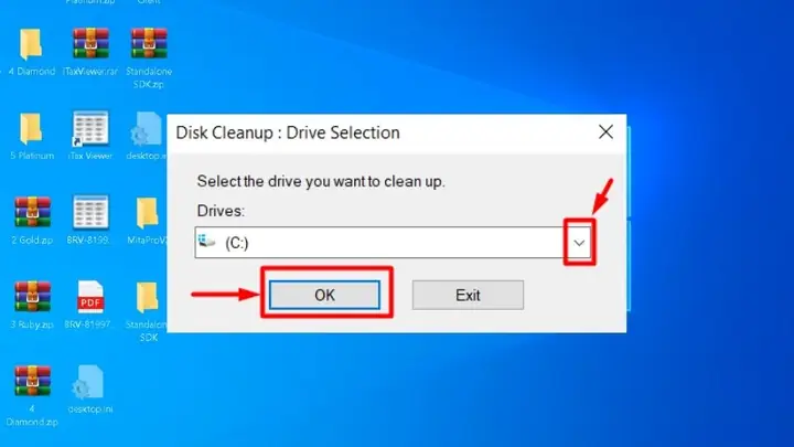 Xóa File Rác Trên Máy Tính Bằng Disk Cleanup