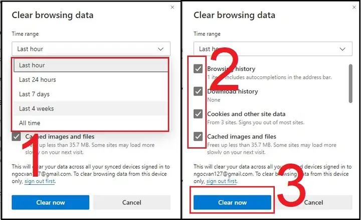 Hướng Dẫn Cách Xóa Lịch Sử Tìm Kiếm Trên Microsoft Edge