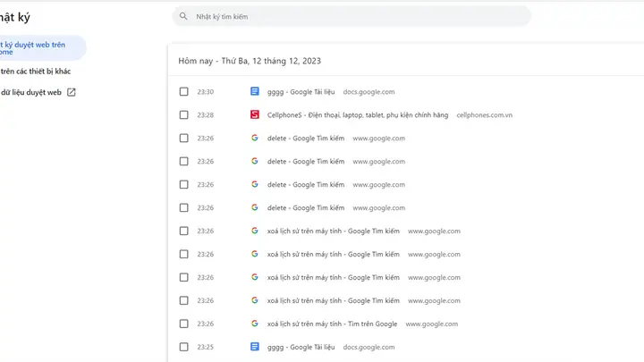 Hướng Dẫn Xem Lịch Sử Trên Google Chrome