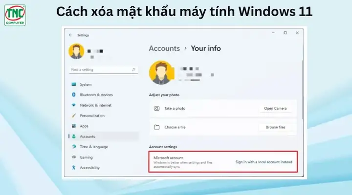 Cách Xóa Mật Khẩu Trên Máy Tính Đối Với Tài Khoản Microsoft Account