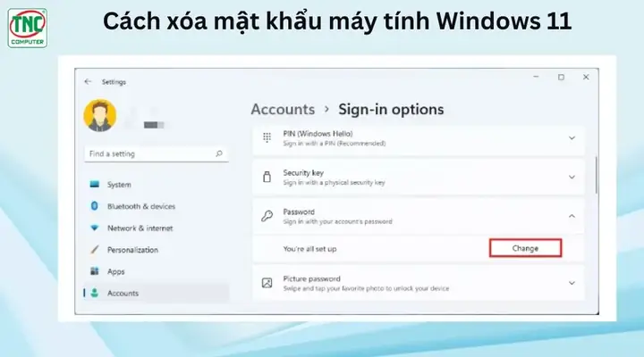 Cách Gỡ Mật Khẩu Máy Tính Đối Với Tài Khoản Local Account