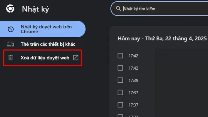 Xóa Cookie Và Lịch Sử Duyệt Web Liên Quan Đến Messenger