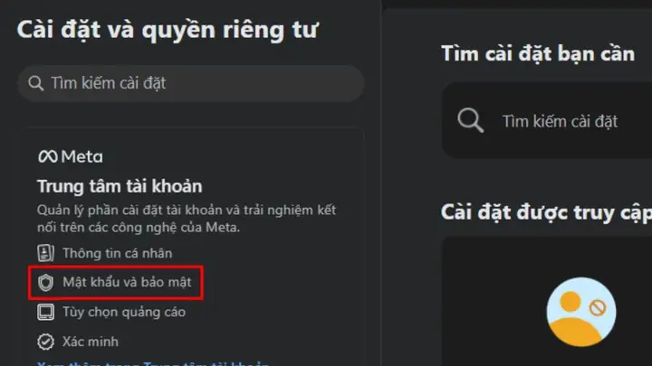 Đăng Xuất Từ Xa Qua Cài Đặt Facebook