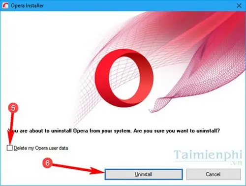 Cách Gỡ Opera, Uninstall Trình Duyệt Opera Ra Khỏi Máy Tính
