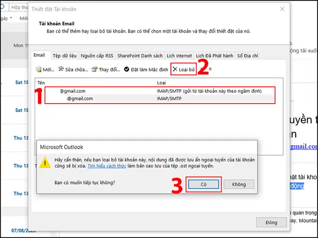 Hướng Dẫn Cách Xóa Tài Khoản Email Khỏi Outlook
