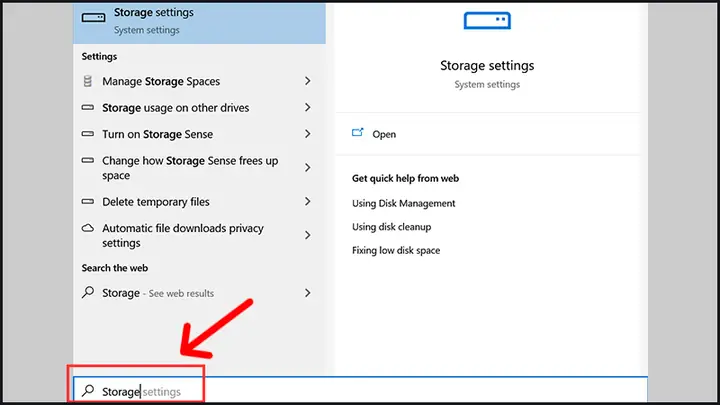 Hướng Dẫn Cách Xóa Thư Mục Windows.old Bằng Tính Năng Storage