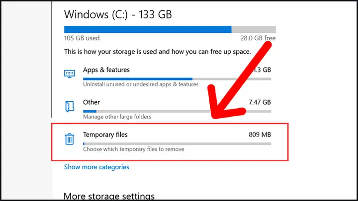 Hướng Dẫn Cách Xóa Thư Mục Windows.old Bằng Tính Năng Storage