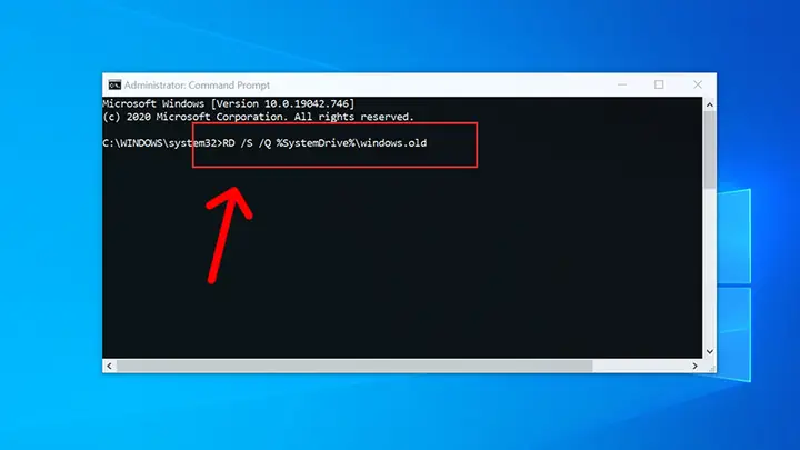 Hướng Dẫn Cách Xóa Thư Mục Windows.old Trong Command Prompt