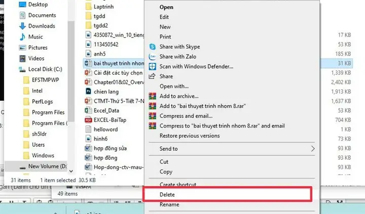 Hướng Dẫn Chi Tiết Cách Xóa Word Trên Máy Tính Hiệu Quả