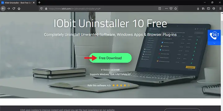 - Bước 1: Tải Iobit Uninstaller - Bước 1: Tải Iobit Uninstaller