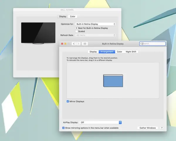 Xoay Màn Hình Tích Hợp (built-in Display) Trên Macbook Xoay Màn Hình Tích Hợp (built-in Display) Trên Macbook