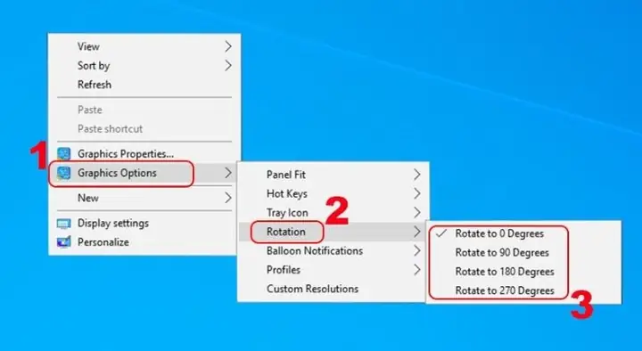 Sử Dụng Graphics Options Sử Dụng Graphics Options