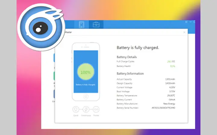 Tính Năng Itools Battery Master