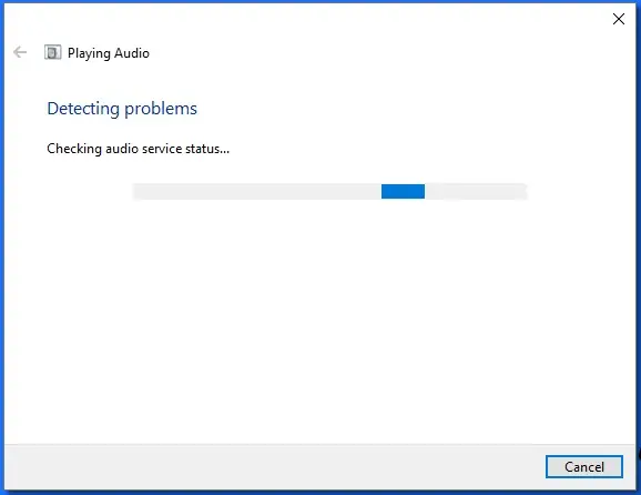 Sử Dụng Công Cụ Windows Audio Troubleshooter
