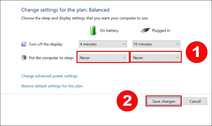 Cách Cài Đặt Máy Tính Không Ngủ Win 11