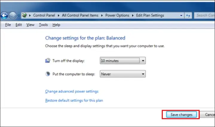 Cách Cài Đặt Máy Tính Không Ngủ Win 7