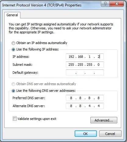 Đặt Gán Địa Chỉ Ip Tĩnh Trong Windows 7, 8 Hoặc 10 Đặt Gán Địa Chỉ Ip Tĩnh Trong Windows 7, 8 Hoặc 10