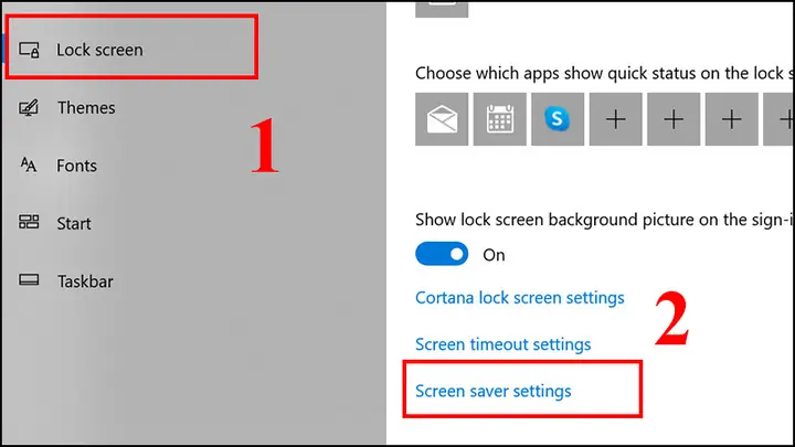 Cài Đặt Màn Hình Chờ Máy Tính Từ Màn Hình Desktop Win 10 Cài Đặt Màn Hình Chờ Máy Tính Từ Màn Hình Desktop Win 10