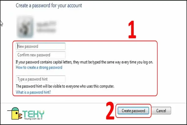 Cách Đặt Mật Khẩu Máy Tínhwin 7